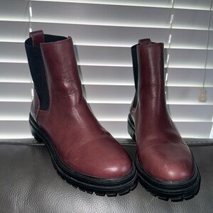 Madewell leather Bradley Chelsea boots size 5.5 women’s